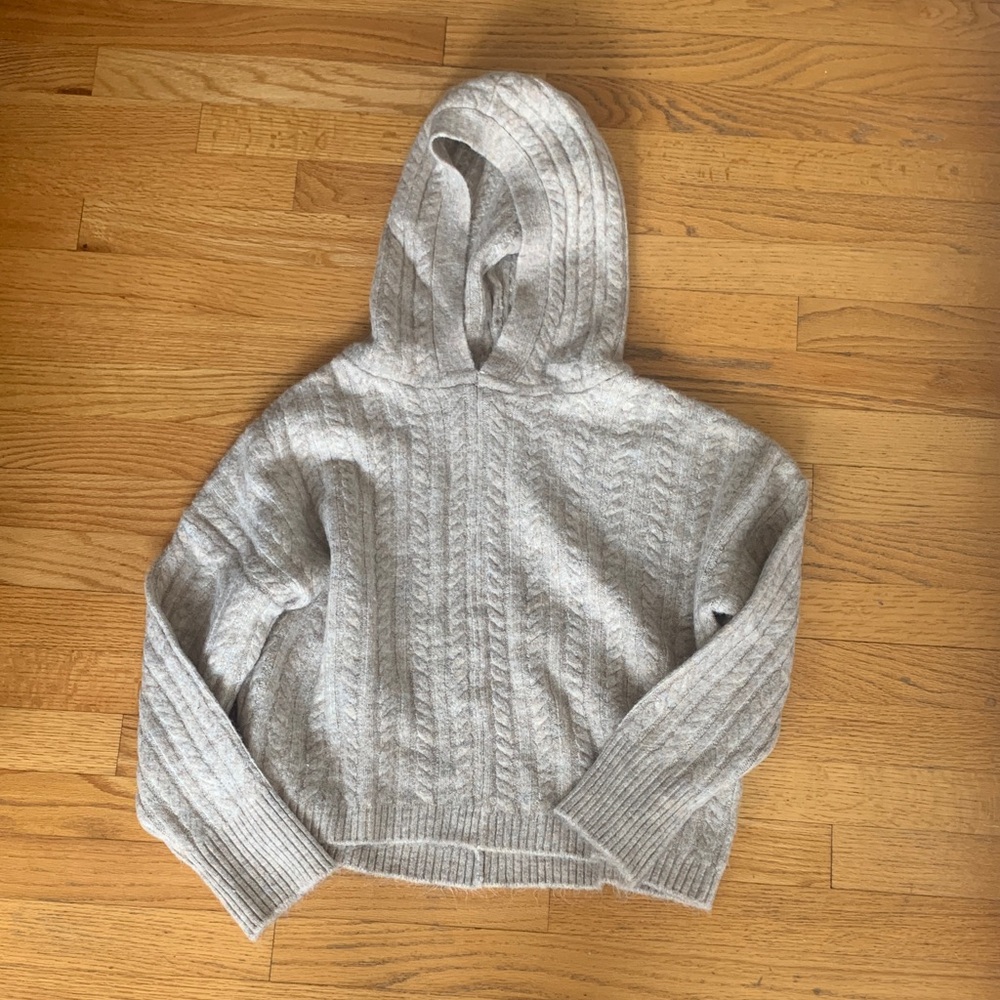 Cozy Cable Knit Hoodie